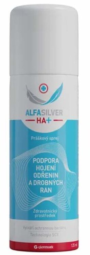 Alfasilver HA+ praskovy sprej 125ml Alfasilver HA+ praskovy sprej 125ml