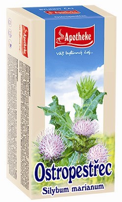 Apotheke Ostropestřec mariánský 20x2g Apotheke Ostropestřec mariánský 20x2g