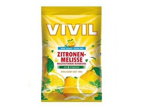 Vivil Multivit.citron+meduňka+8 vit.bez cukru 60g Vivil Multivit.citron+meduňka+8 vit.bez cukru 60g