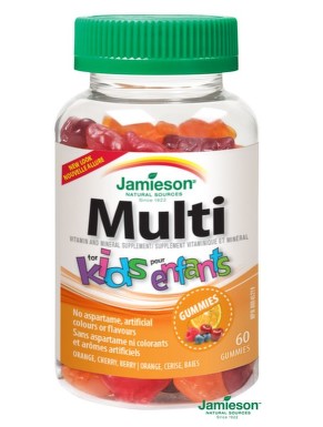 JAMIESON Multi Kids Gummies žel.past.60k