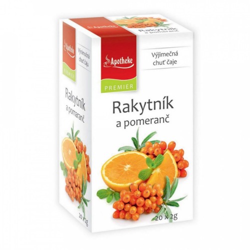 Apotheke PREMIER Rakytník a pomeranč 20x2g