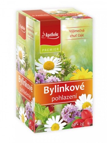 Apotheke PREMIER Bylinkové pohlazení čaj 20x2g Apotheke PREMIER Bylinkové pohlazení čaj 20x2g