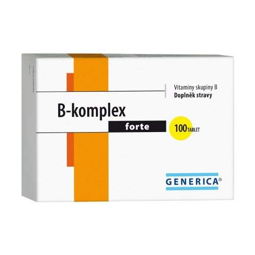 GENERICA B-komplex forte tbl.100